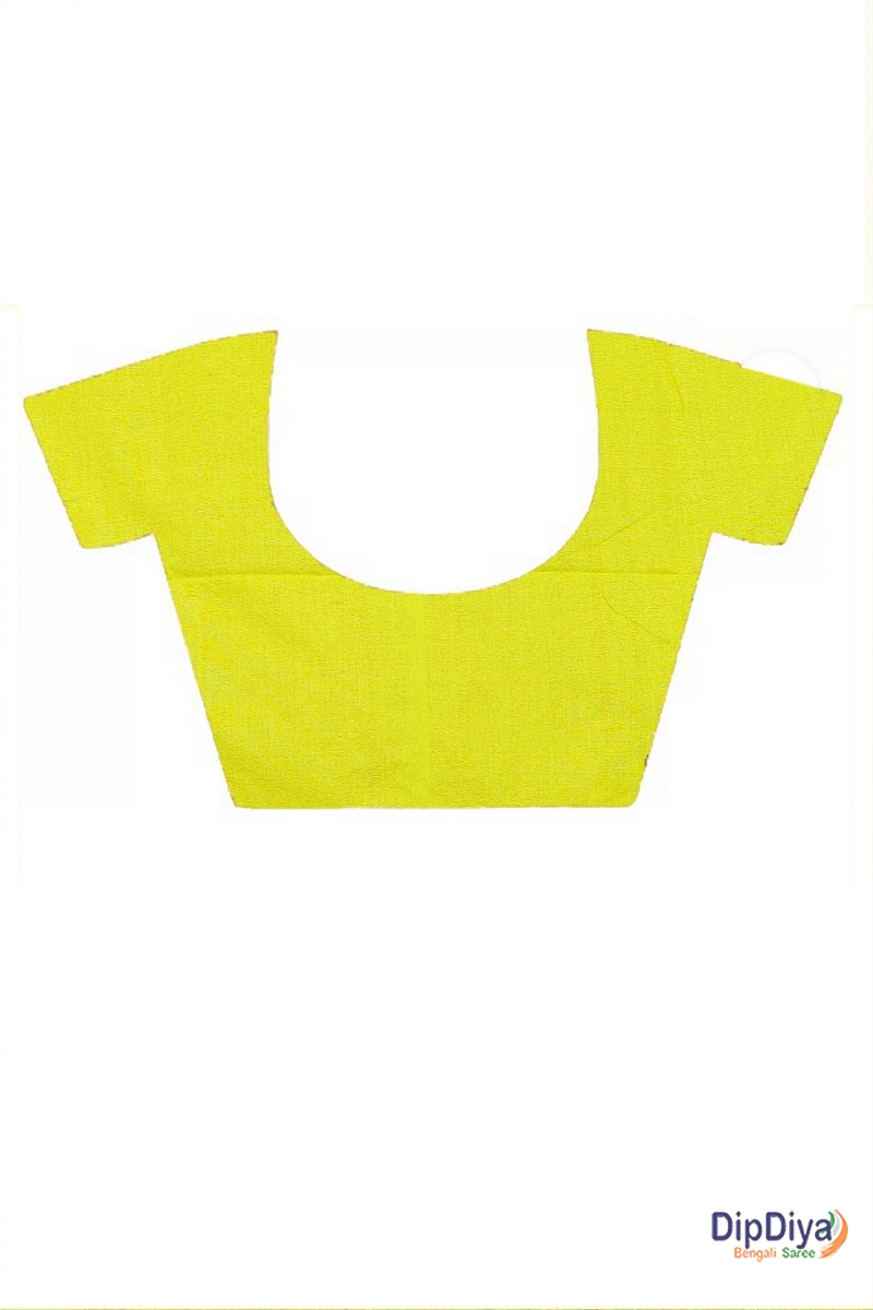 Green Pure Cotton Paray Embroidery Handloom saree (298)